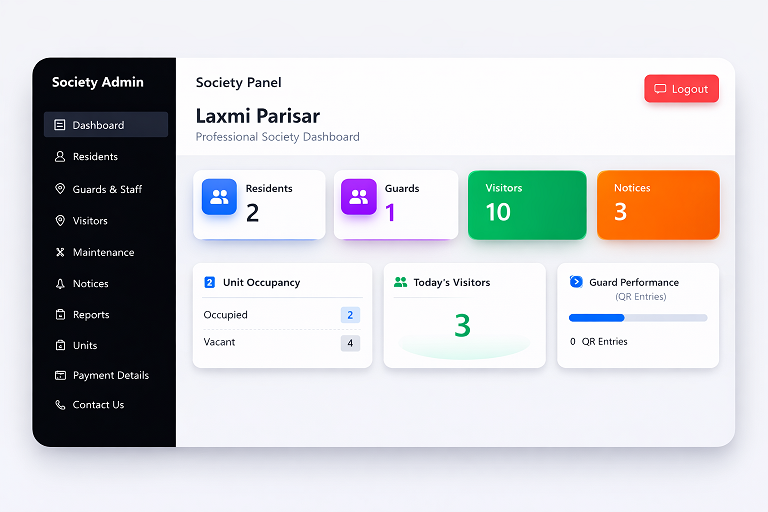 Tokko Society Admin Dashboard